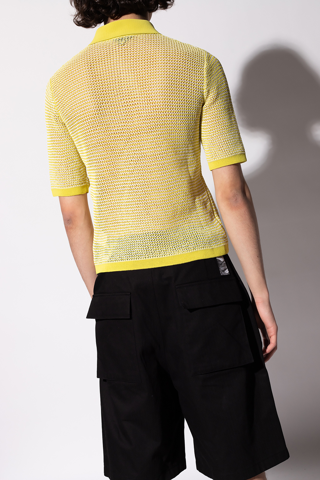 Bottega Veneta Openwork polo banho shirt